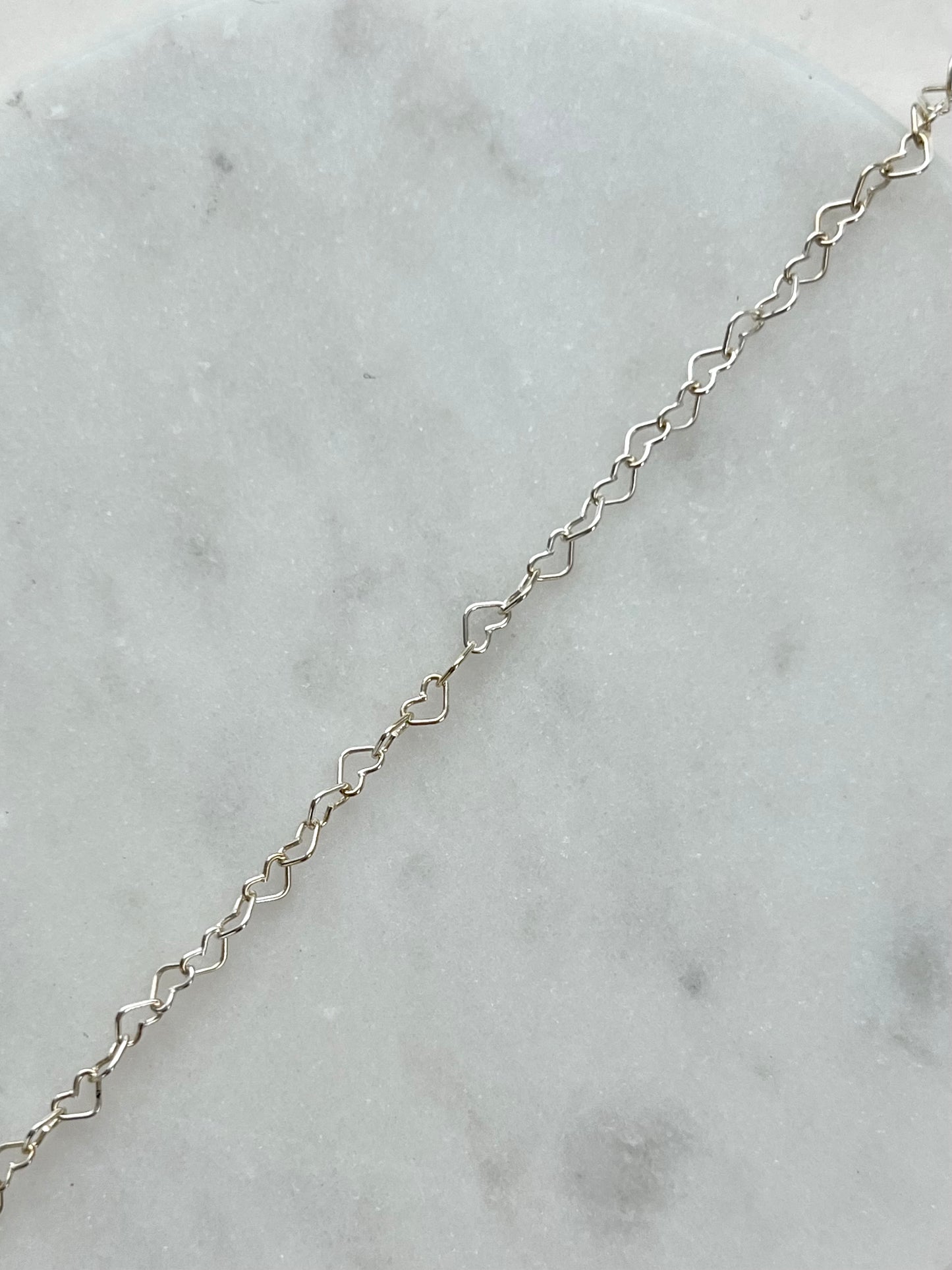 Heart to Heart Bracelet (Silver)