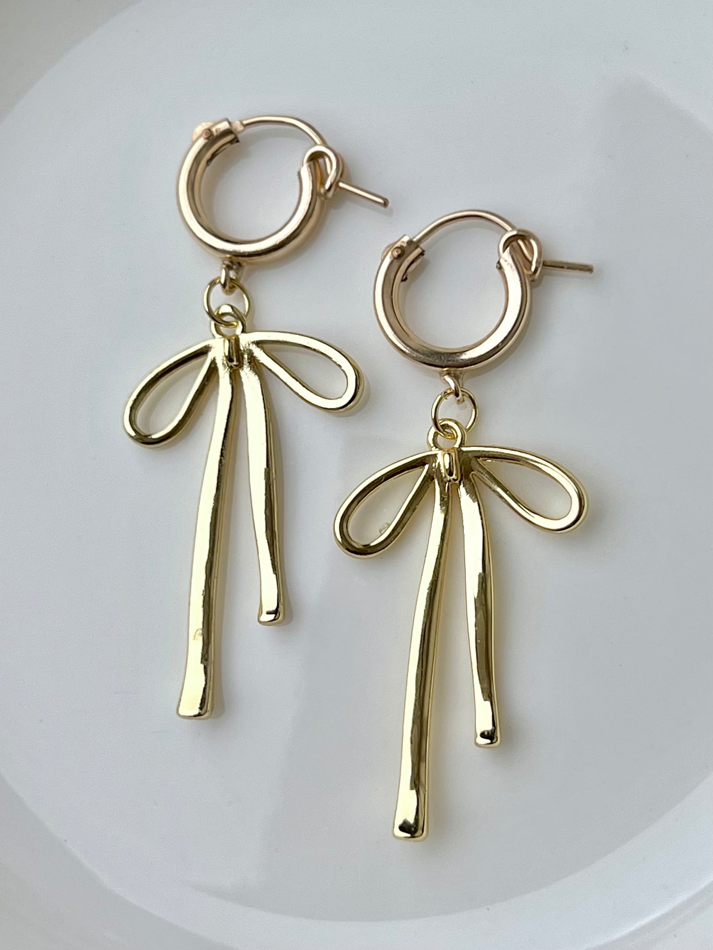 Bow Charm Earrings
