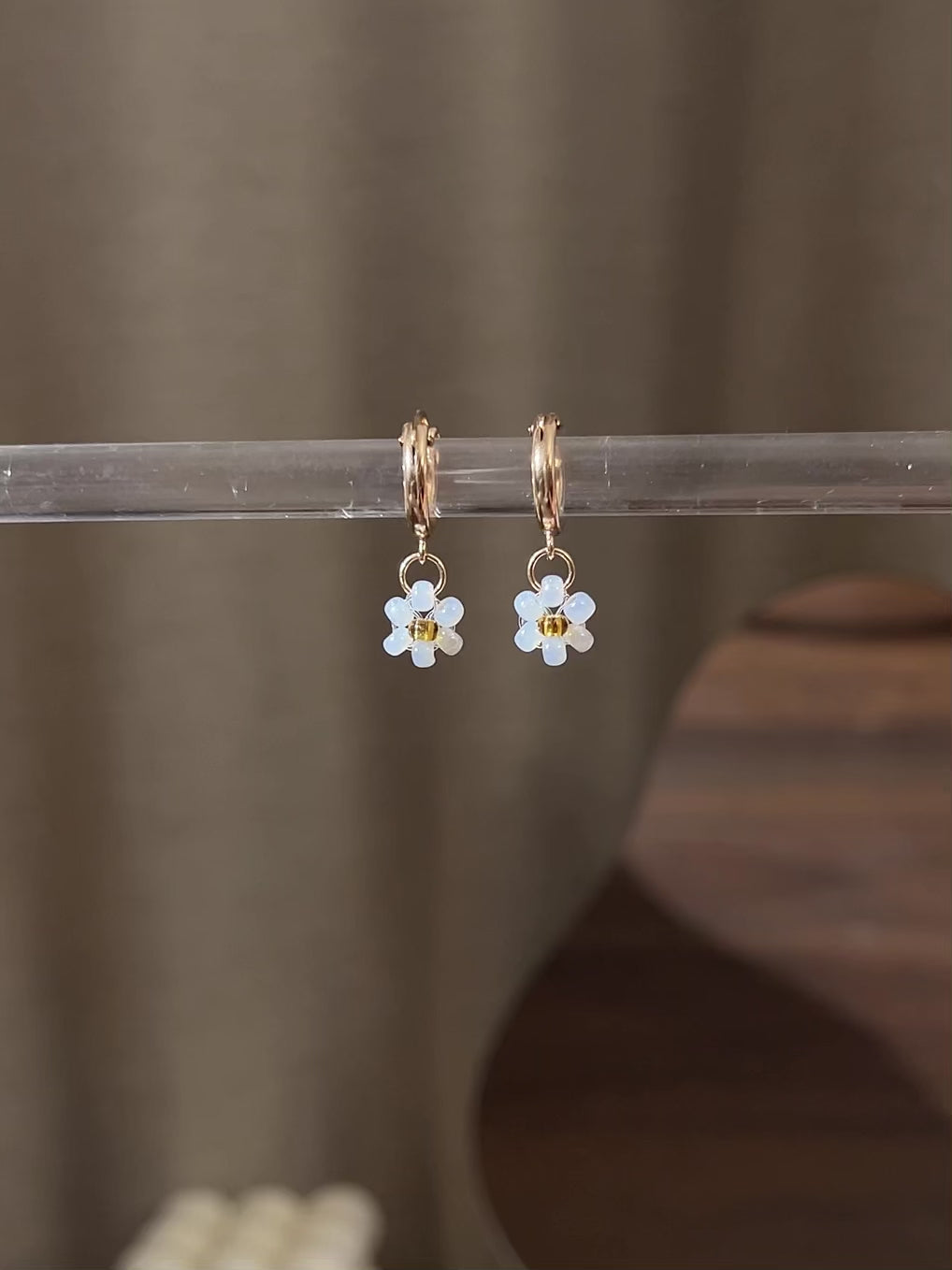 ◇Monday Edition◇ Shining Daisy Earrings Joker & Witch Fleur Daisy Gold Earring For Women